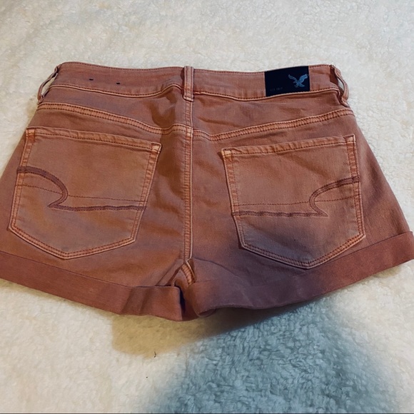American Eagle Outfitters Shorts Hi-Rise Cuffed - Picture 3 of 3